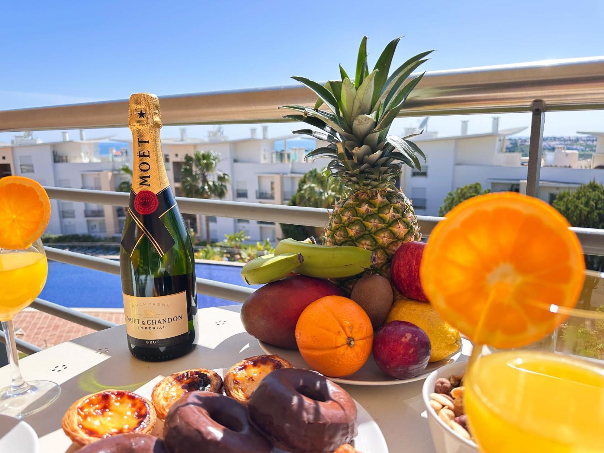 Modern Ocean, Garden & Pool View Condo By Becherish Albufeira Exterior foto